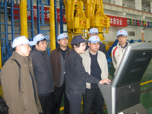 軟件司相關領導調研北京石油機械廠